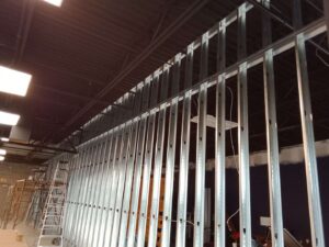 Built with sheetrock mud and paint firewall at church image 1
