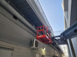 Repairing and waterproofing a leak at wharf image 1